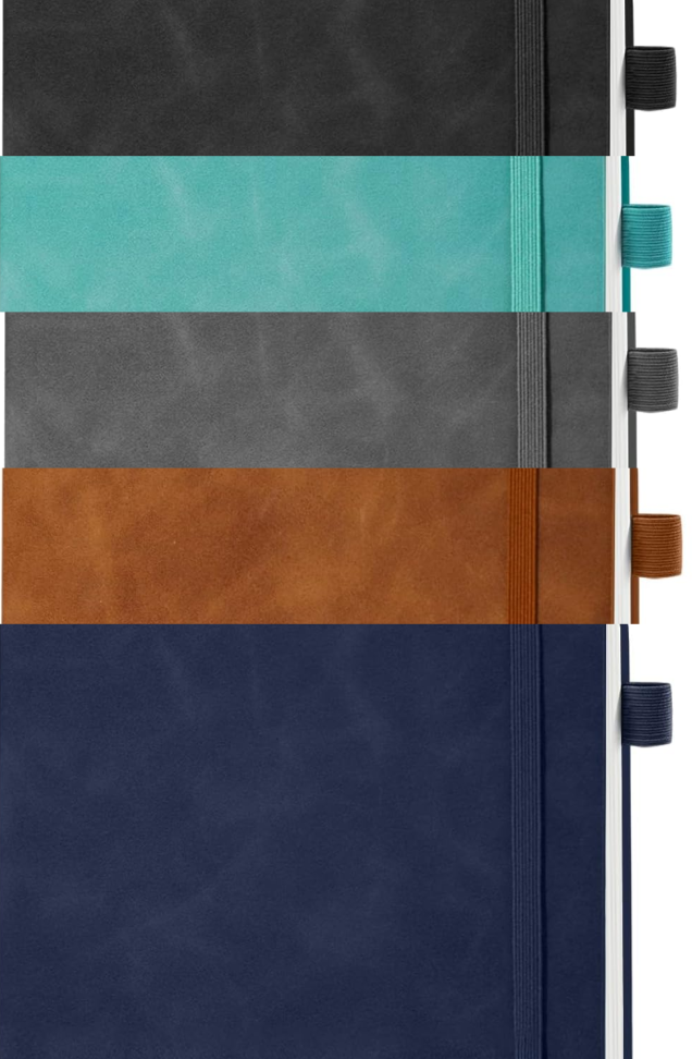 Highland Cow Leather Journal