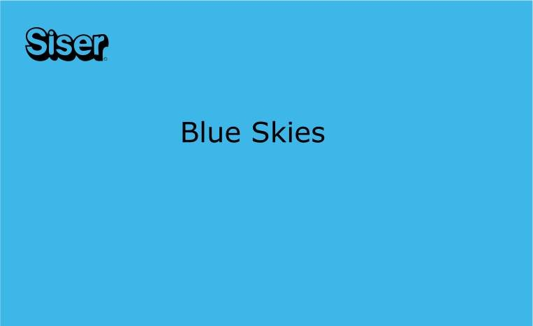 Blue Skies 5' Roll - EasyPSV (Permanent Vinyl)