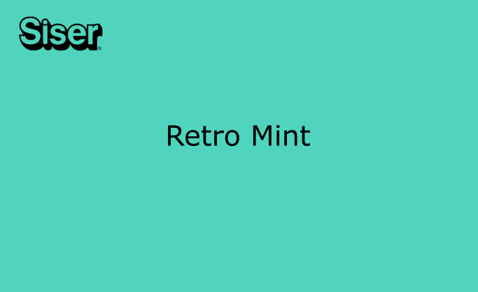 Retro Mint 12"x12" PSV