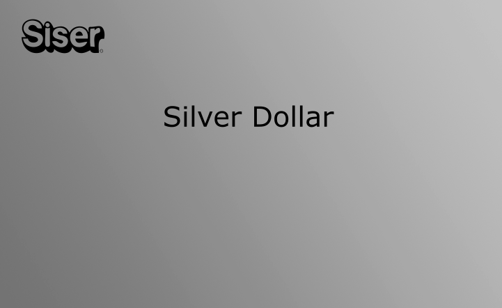Silver Dollar 5' Roll EasyPSV – Permanent Vinyl