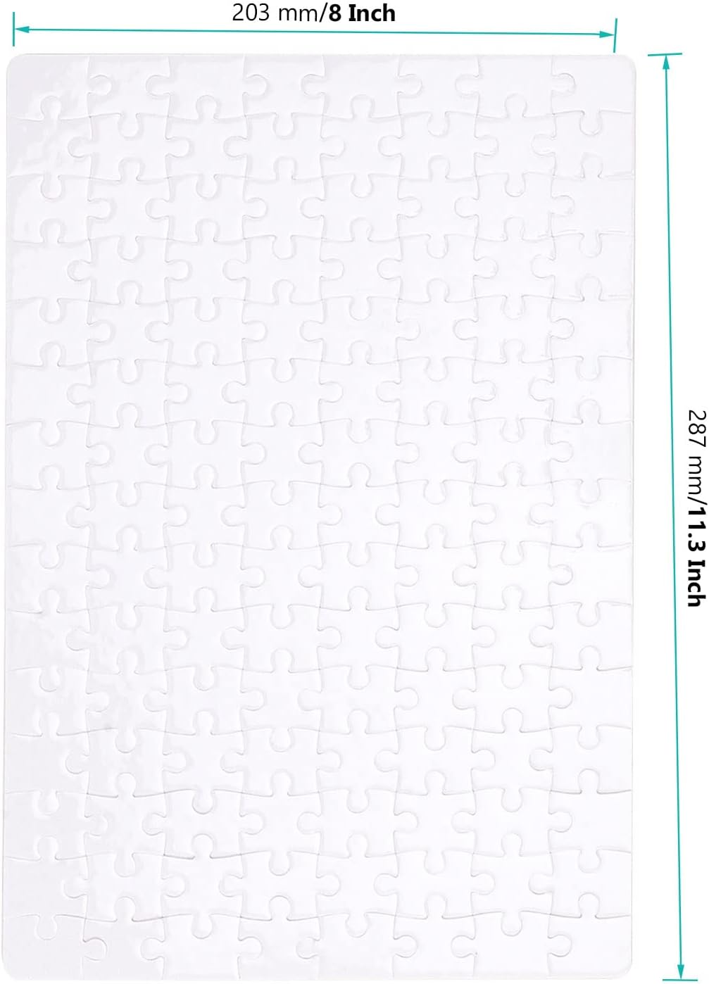 Sublimation Glitter Puzzle - 120 Piece