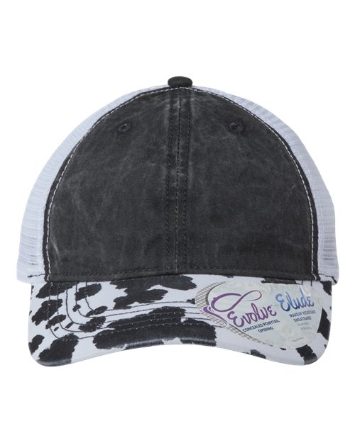 Infinity Her Women's Printed Bill with Mesh Back Cap