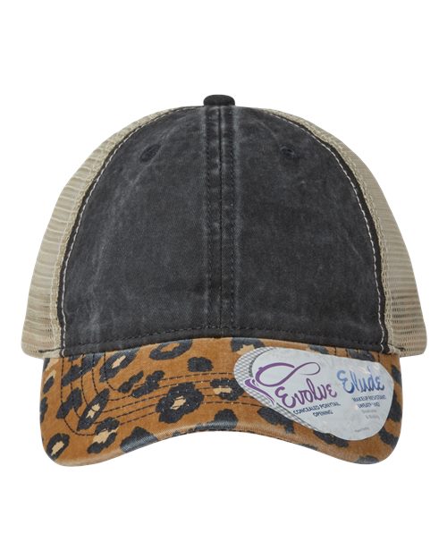 Infinity Her Women's Printed Bill with Mesh Back Cap