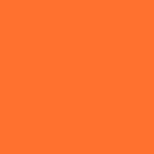 Orange Soda - 5' Roll EasyWeed HTV