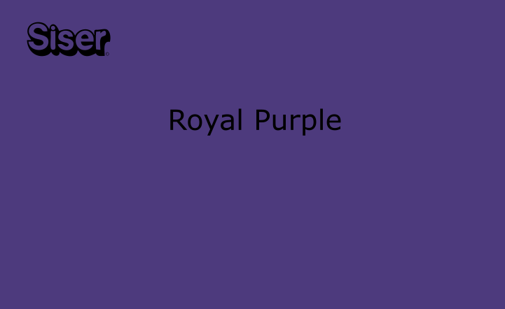 Royal Purple 5' Roll EasyPSV – Permanent Vinyl